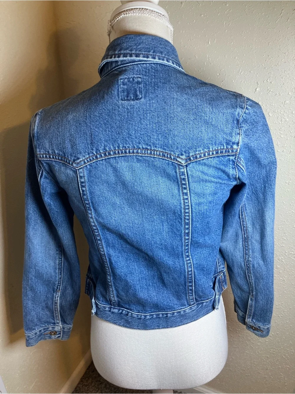 GAP Blue Denim Jean Girls Jean Jacket size XL (12)